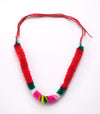 Pavitra ki Malafor Shreeji | Random Colours & Patterns | Traditional Thread Garland for Thakurji, Kanhaji, Deity Adornment in Shravan Maas Size 18 Inch