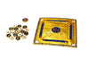 Traditional Carrom Toy for Laddu Gopal Ji & Radha Krishna Ji | Miniature Decor for God Idols