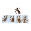 Laddu Gopal Dhanush Baan Toy | Small Bow-Arrow Toy for Kanha Ji | Janmashtami Radhaashtami Mandir Decor | Krishna Ji Miniature Khilona for Pooja Room