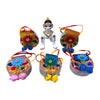 Miniature Laddu Gopal Purse | Radha Rani Purse Toy for Kanha Ji | Janmashtami, Radhaashtami Mandir Decor Accessory