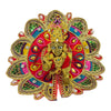 Laddu Gopal Jewellery Set – Mukut, Haar & Earrings Combo | Traditional Jewelry for Kanha Ji 6 no Size
