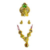 Laddu Gopal Jewellery Set – Mukut, Haar & Earrings Combo | Traditional Jewelry for Kanha Ji 6 no Size