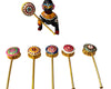 Small Metal GhughraToyfor Laddu Gopal Ji & Radha Krishna Ji | Miniature Decor for God Idols