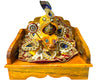 Small Metal GhughraToyfor Laddu Gopal Ji & Radha Krishna Ji | Miniature Decor for God Idols