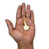 Small Metal Veena for Laddu Gopal Ji & Radha Krishna Ji | Miniature Decor for God Idols (Copy)