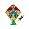 Miniature Kite Toy for Laddu Gopal | Small Accessory for Bal Gopal Idol | Handmade Kite Prop for Krishna Idol Decor (Copy) (Copy) - Achleshwar