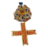 Traditional Chausar / Chaupad Game Toy for Laddu Gopal | Miniature Dice Board Game Set for Bal Gopal Idol Decoration