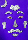 German Silver Shivling Shringar Set /Shiv Ji Mukharbind (face of Lord Shiva) – 11-Piece Decorative Ornament for Lord Shiva Idol |Size 6 inch