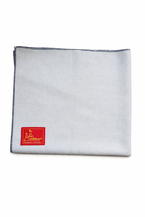 blue woolen aasan 23x27