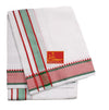 Pure cotton best quality Lungi White colour - Achleshwar