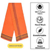 Pure cotton special dhoti set Orange/bhagwa colour along angvastra - Achleshwar