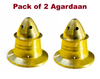 Brass Ashtadhatu Agardan Incense Stick Holder | Traditional Agarbatti Stand & Dhoop Holder for Puja, Mandir & Home | Achleshwar