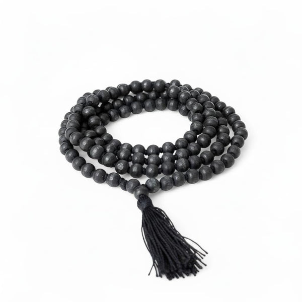black tulsi mala 108 beads
