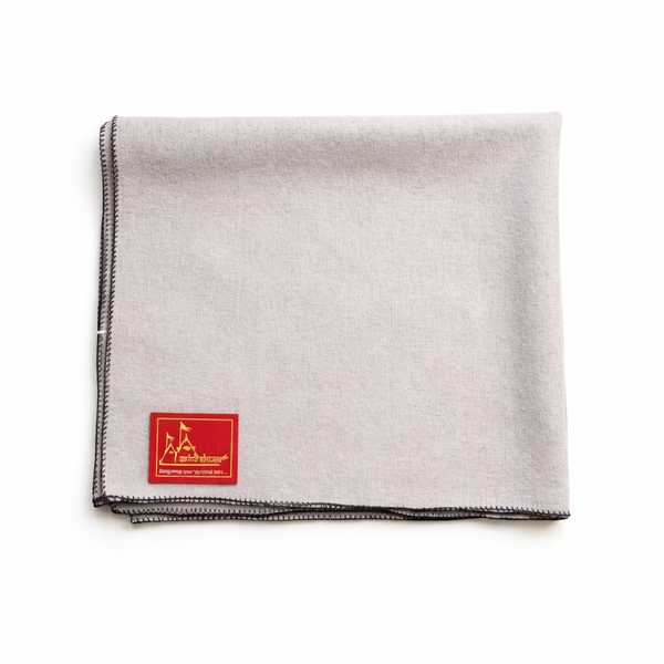 brown woolen aasan 23x27