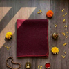 Premium Maroon Woolen Aasan