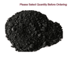 Black incense powder heap
