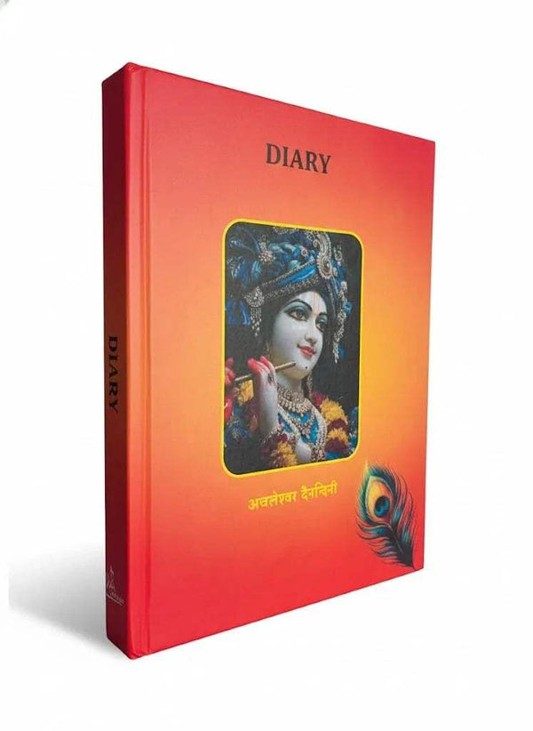 Red hardback 2026 diary with DIARY title and portrait cover illustration