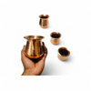 Achleshwar 100% Pure Copper Lota Kalash For Pooja & Drinking Water.