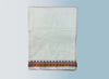 Regular unstiched dhoti set with angvastram cotton with khadi white colour - Achleshwar