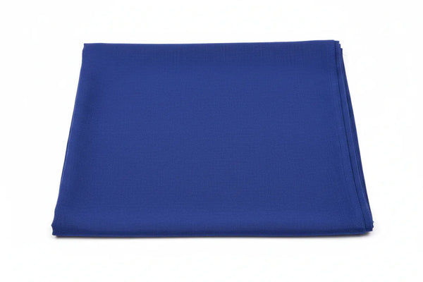 1 Meter Pooja Blue Nila Vastra for Mandir – Pure Cotton Cloth for Temple Use - Achleshwar