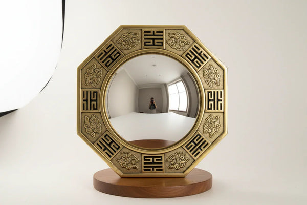 Plus Value Feng Shui Pakua Bagua Vastu Mirror Positive Energy - Achleshwar