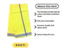 Regular unstiched dhoti cotton Yellow colour - Achleshwar