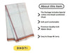 Regular unstiched dhoti cotton white colour - Achleshwar