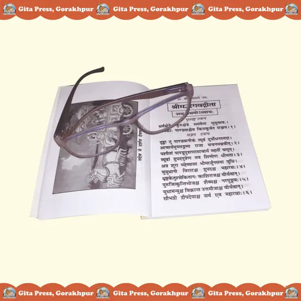 Geeta Press Shrimad Bhagavad Gita with Vishnu Sahastranam Book (Code 23) | Original Sanskrit Text | Pocket Size Paperback | Achleshwar
