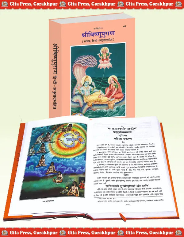 Gitapress Gorakhpur Vishnu Puran, (Code-48)
