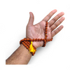 Lab Certified 5 Mukhi Rudraksha Mala 108+1 Beads for Japa & Meditation | 4mm–8mm | Authentic Natural Rudraksha with Certificate | Achleshwar