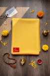 pooja aasan yellow woolen mat