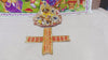 Traditional Chausar / Chaupad Game Toy for Laddu Gopal | Miniature Dice Board Game Set for Bal Gopal Idol Decoration
