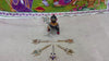 Small Trishul Toy for Laddu Gopal | Miniature Metal Trident for Kanha Ji | Janmashtami Mandir Toy | Krishna Idol Accessory