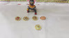 Small Metal ChakriToyfor Laddu Gopal Ji & Radha Krishna Ji | Miniature Decor for God Idols