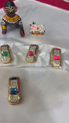 Laddu Gopal Car Toy – Small Decorative Kanha Ji Toyfor Laddu Gopal Ji & Radha Krishna Ji | Miniature Decor for God Idols