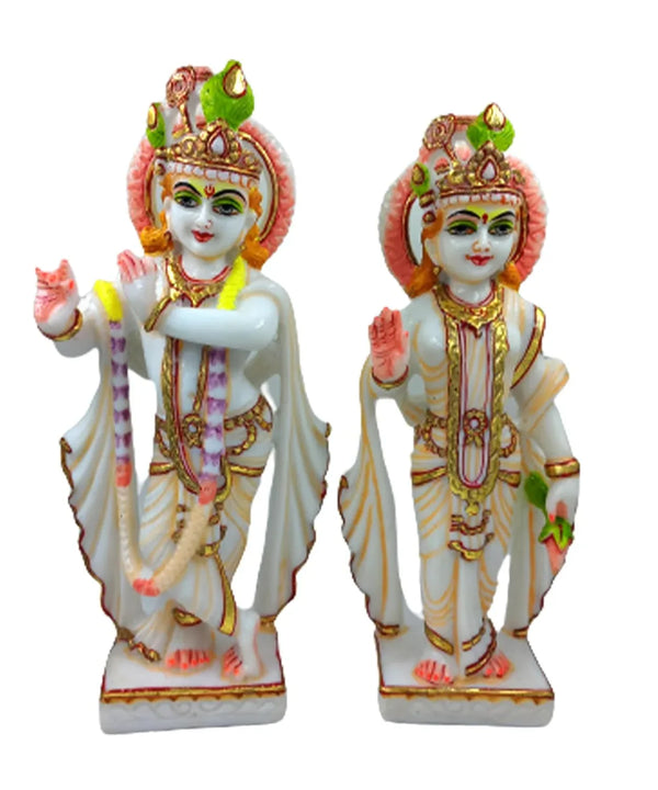 Beautiful Radha Krishna Jodi moorti/Statue for Pooja,Gift & Home - Achleshwar