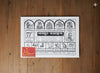 Astrology Jantri page with red title box and small figure panels on white sheet
