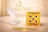 Vastu Yantra on clear stand with gold-card design and brand name