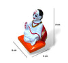 Mahaprabhuji small Idol| Marble Dust Pooja Murti for Mandir & Home Decor