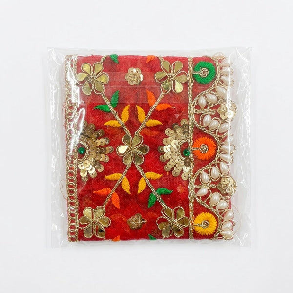 Mata rani chunri for pooja 4x12 inch