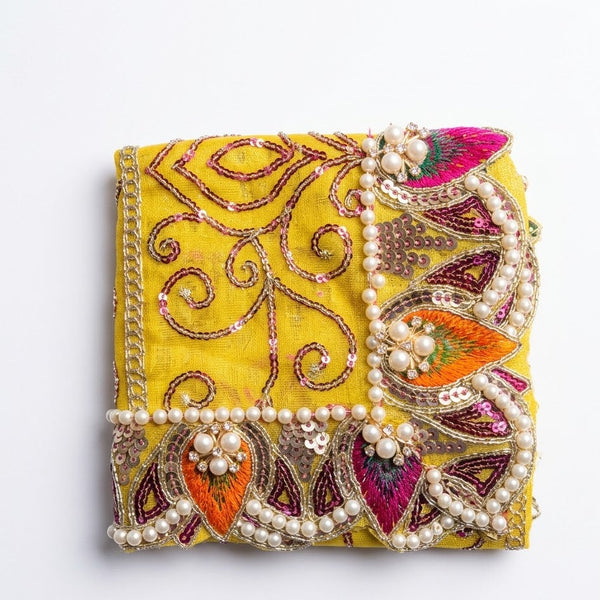 Mata Rani Chunri for Pooja – Devi Mata Chunni 5x15 Inch