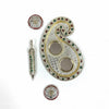 Laddu Gopal Pichkari Bowl Combo Set with Tray – Krishna Holi Decoration
