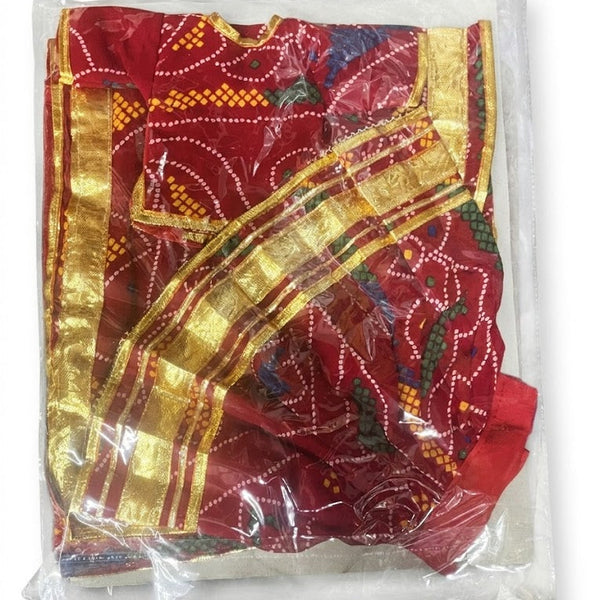 Gawar Mata (Gangour) Ji & Ishwar Ji Poshak Set – 7 Inch Festival Idol Outfit
