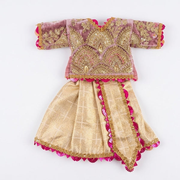 Gawar Mata Ji & Ishwar Ji Poshak Set – 9 Inch Festival Idol Outfit