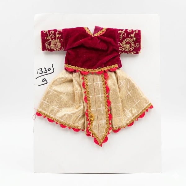 Gawar Mata Ji & Ishwar Ji Poshak Set – 9 Inch Festival Idol Outfit