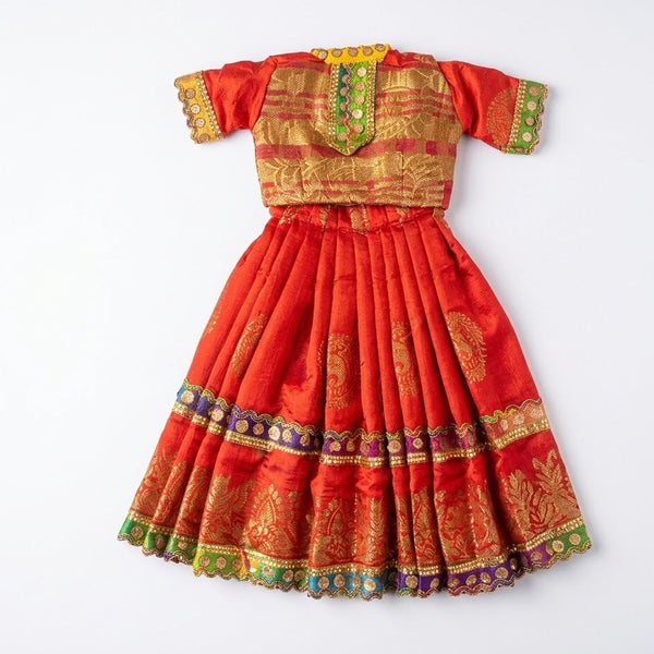 Gangour Mata (Gawar) Ji & Ishwar Ji Poshak Set – 13 Inch Festival Idol Outfit