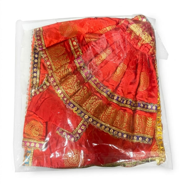 Gangour Mata (Gawar) Ji & Ishwar Ji Poshak Set – 13 Inch Festival Idol Outfit