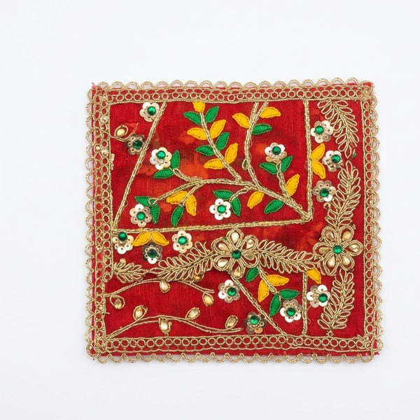 Mata Rani Chunri for Pooja – Devi Mata Chunni 5x15 Inch