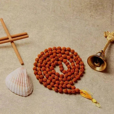 5 Mukhi Rudrakhs Mala(5mm) - Achleshwar