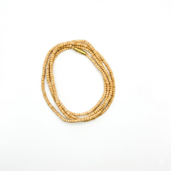 Achleshwar Round Tulsi Kanthi Mala – 100% Original Tulsi Mala